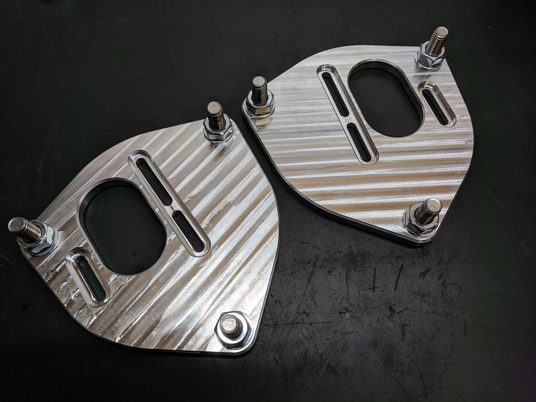 Ohlins Caster Camber Plate Evo 8 9 SSB Designs